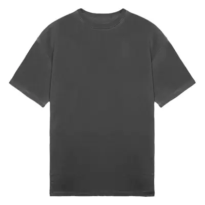 Men's White Cotton T-Shirt Large Short Sleeve