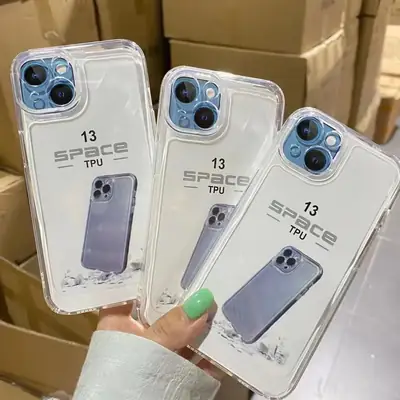 Apple 17 12 14 16 Tpu Phone Case Clear Anti-Fall
