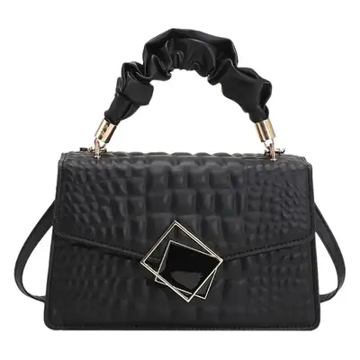White Oblique Frame Women's Crossbody Bag