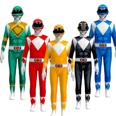 Dinosaur Team Cosplay All-inclusive Tights for Kids