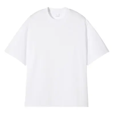 Men Navy Blue Cotton T-Shirt Shoulder Style