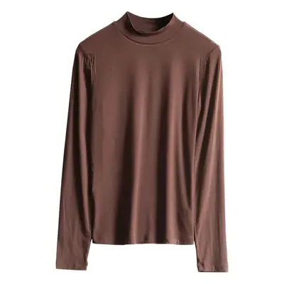 Women's Black Long Sleeve Top with White Pants Set