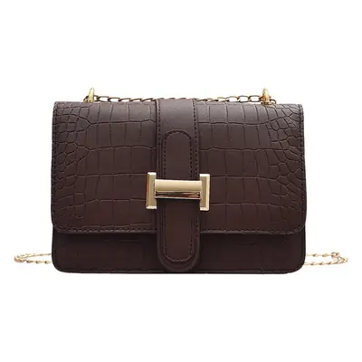 Bags Women's Shoulder Bag Stone Pattern Crossbody Women's Bag 2022 Spring New Embossed Solid Color Small Square Bag Cross-Border Wholesale