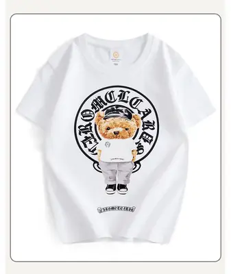 Kids Purple Graphic T-Shirt Round Neck Short Sleeve
