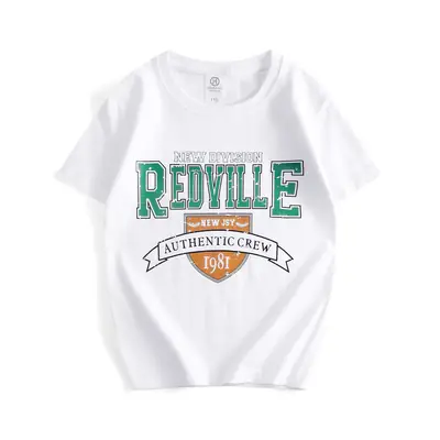 Redville New 237 Crew 1981 T-Shirt Boys Girls