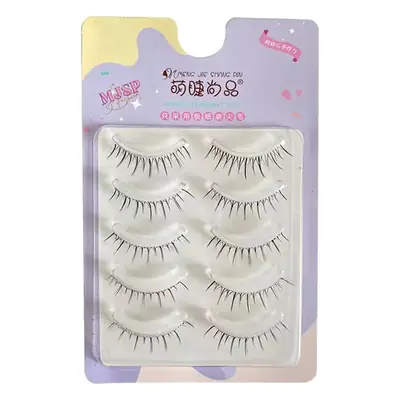 726 Transparent False Eyelashes Sunflower Design