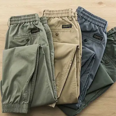 Men Welding Pants Dark Gray Jogger Style