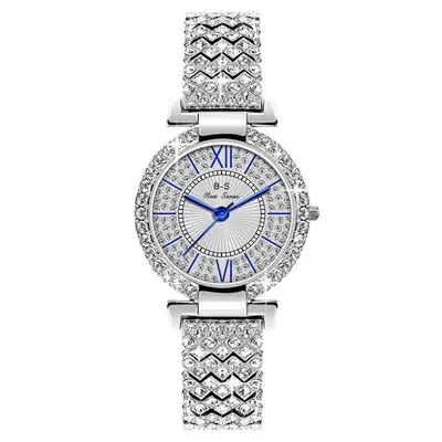 Gypsophila Diamond Watch for Women Gold Bracelet Quartz
