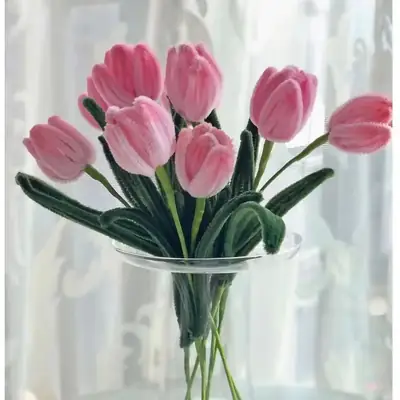 Twisted Tulip Bouquet with Free Tools for Women