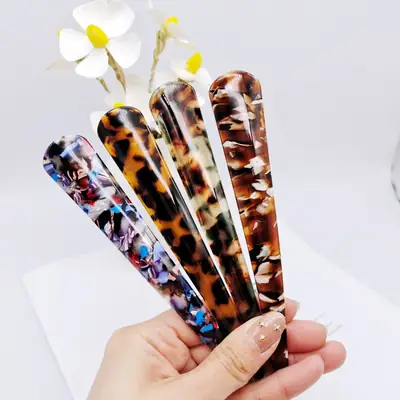 Large Horn Clip Back Hair Clip Shark Design Wholesale