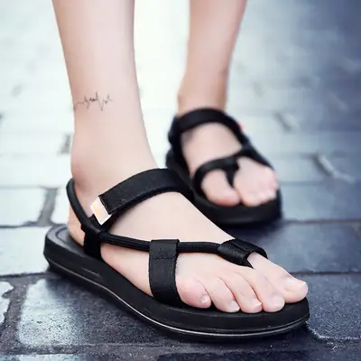 Cross-border Sandals Men's Summer Couple Flip-flops Vietnamese Slippers Men's Beach Flip-flops Outdoor Sandals
