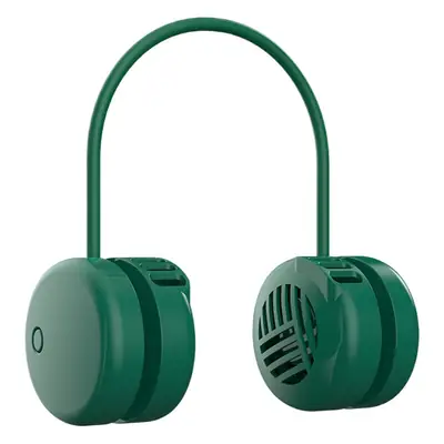 2022 cross-border new halter fan blade-free portable neck neck fan lazy usb charging mute small fan