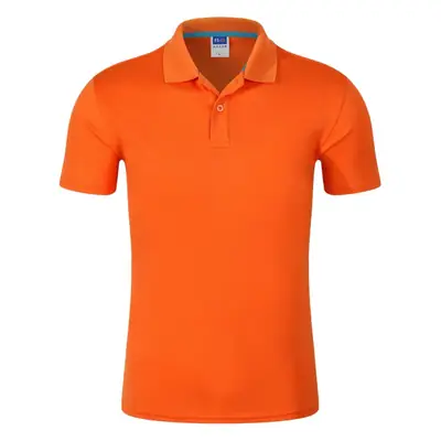 Men's Black Polo T-Shirt Quick Dry Short Sleeve
