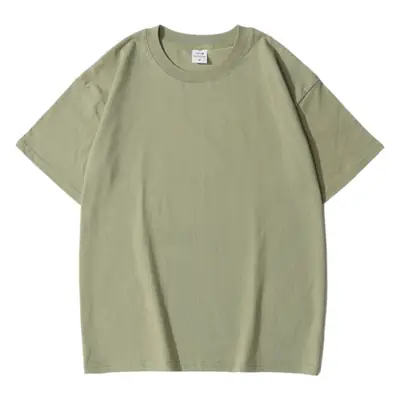 White 200g Cotton T-Shirt for Men Women