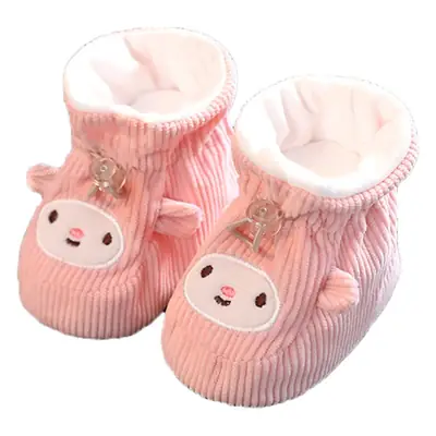 Newborn Baby Shoes Spring and Autumn Men's Cotton Shoes 0-3 Months 6-8 Soft Bottom Toddler Shoes Red