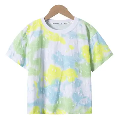 Trendy Boys Tie-dye Summer T-shirt Large