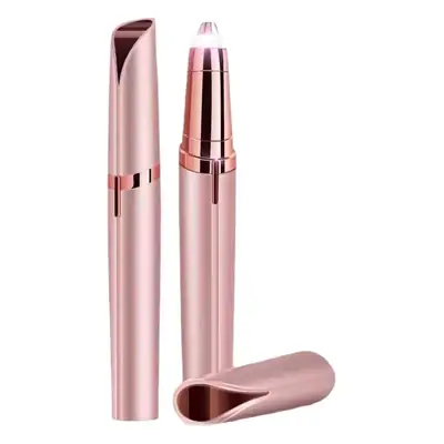 Electric Eyebrow Trimmer Rechargeable Rose Gold