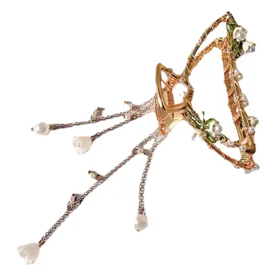 Suzuki Hairpin with Pearl Drop for Women