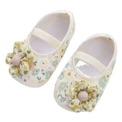2022 New Flower Baby Princess Shoes 0-1 Year Old Newborn Baby Shoes 3-7-9 Spring, Summer and Autumn Soft Bottom Toddler Shoes
