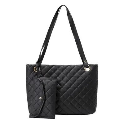Two-Piece Tote Bag Set for Women White & Pink Wholesale