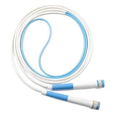 Students Racing Rope Skipping Blue White Non-Knotted
