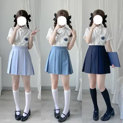 Spot wholesale original JK uniform eight box pleated skirt school for TR full box pleated Japanese uniform student skirt