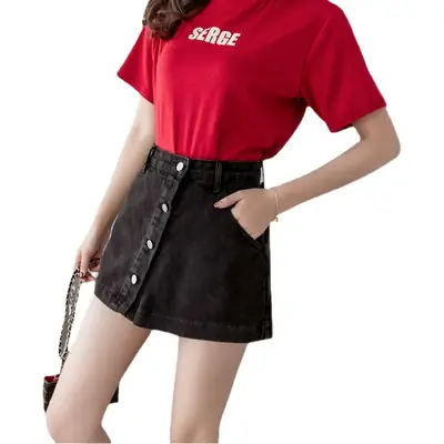 Women Denim High Waist Shorts Plus Size Hot Summer