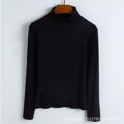 Men's Modal Lapel T-Shirt Brown 2022 Spring Summer