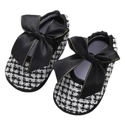 2022 new Chanel style baby shoes 0-1 years old newborn baby princess shoes soft bottom toddler shoes 3-6-9 months