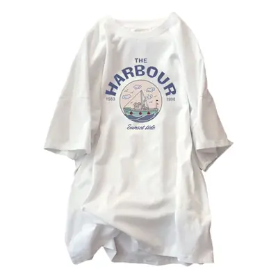 Women Loose Fit Yellow Mickey Mouse Breastfeeding Top