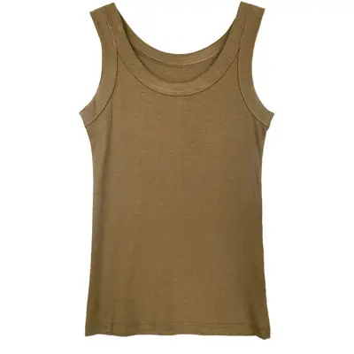 Women's Loose Camisole Summer Top Brown Loose Fit