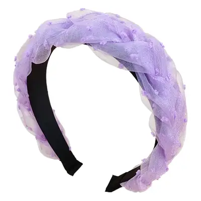Organza Hairbands for Girls - Multi Color Woven Design