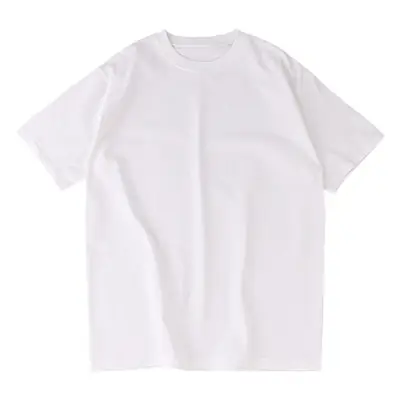 2025 Men Black Cotton T-Shirt Loose Oversize Unisex