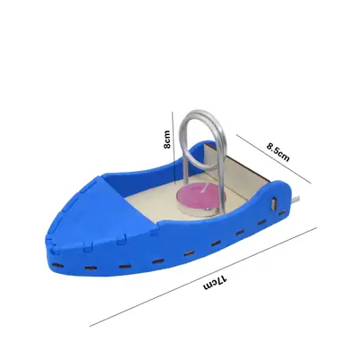 Self-made Steam Boat DIY Scientific Experiment Toy