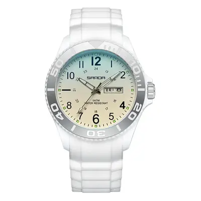 Sanda Pink Quartz Watch for Girls Boys Middle School