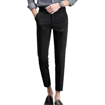 Men's Slim Fit Trousers 2022 British Style Ankle Length