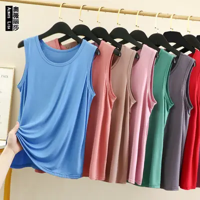 Women's Green Twist Sleeveless Vest