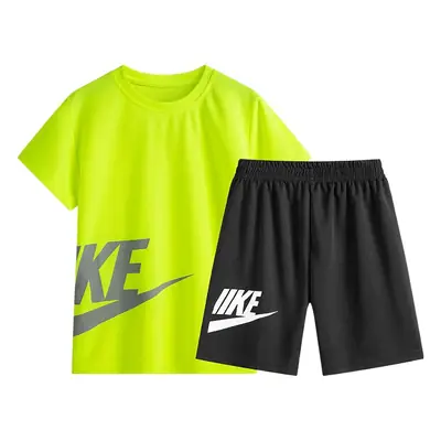 Boys Summer 2Pc Thin Shorts Set Medium Large Kids