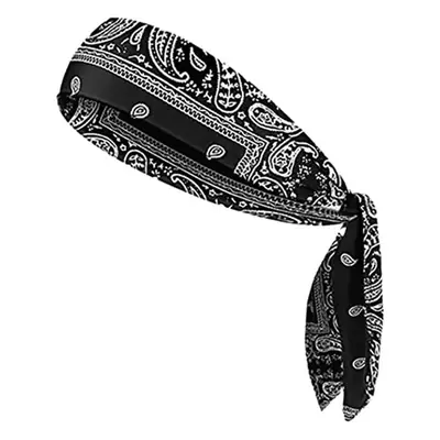 European & American Men's Printed Pirate Headbands Cotton Sports Wear