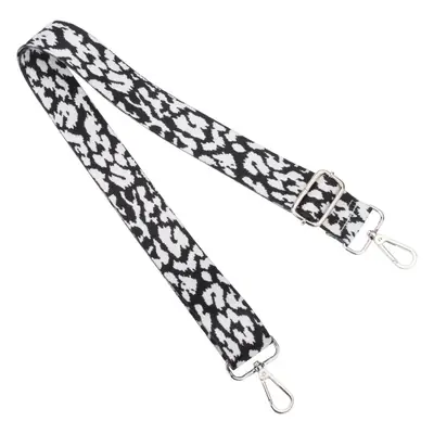 Leopard Print Crossbody Bag Strap Adjustable Gold