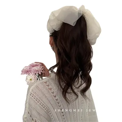 2022 Oversized Bow Hairpin Clips for Women