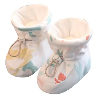 Baby Shoes for Spring and Autumn, Soft-Soled Cloth Shoes for Newborns Aged 0-1 Year, 3-6-9 Months, Non-Slip and Foot-Protecting