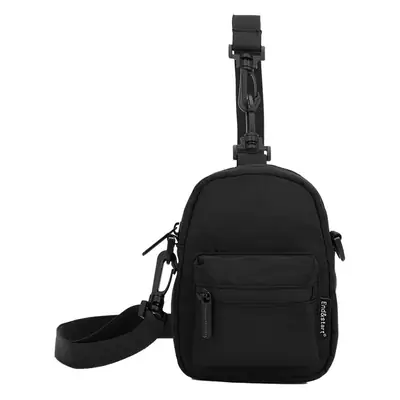Japanese Style Mini Shoulder Bag for Men Women Lightweight Black
