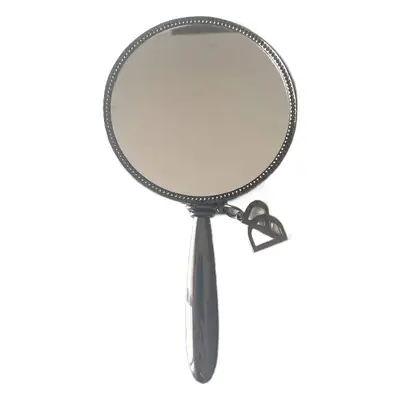 Red Makeup Mirror with Handle and 10cm Size