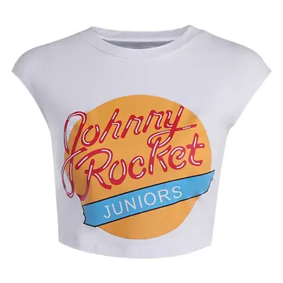 Johnny Rocket Junior T-Shirt White Short Sleeve