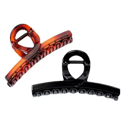 2022 Acrylic Hair Clip for Back of Head Black