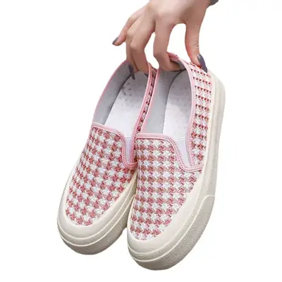 Women's Canvas Slip-On Shoes Casual Comfortable