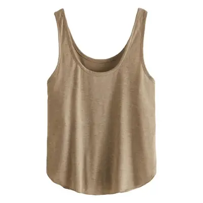 Women's Sleeveless Camisole Summer T-Shirt Beige