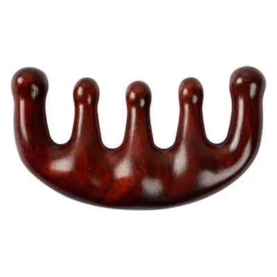 Green Sandalwood Massage Comb with Five Teeth