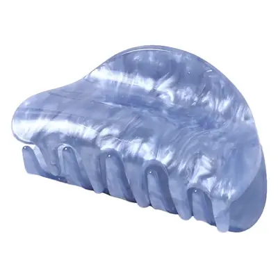 Acrylic Hair Clips Fashionable New Marble Water Ripple Grab Clip Back of the Head Elegant Hair Clip Fan-Shaped